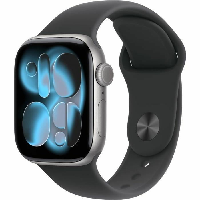 Apple Watch Series 11 GPS + Cellular 42mm Aluminium Gris Sidéral - Bracelet Sport Noir S/M Apple Watch Series 11 GPS + Cellular 42mm Aluminium Gris Sidéral - Bracelet Sport Noir S/M