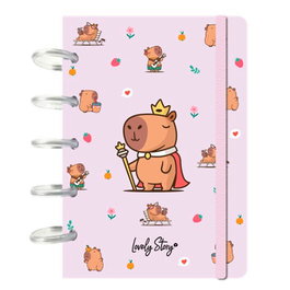 LOVELY STORY Cuaderno A6 Majesty Capibara