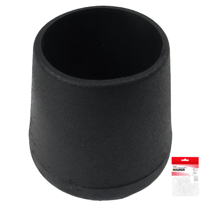 MAURER Embout conique noir 30mm, pack de 2 pièces MAURER Embout conique noir 30mm, pack de 2 pièces