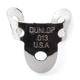 Dunlop Púas de dedo y pulgar Nickel Silver .013 pouces (pack de 5)
