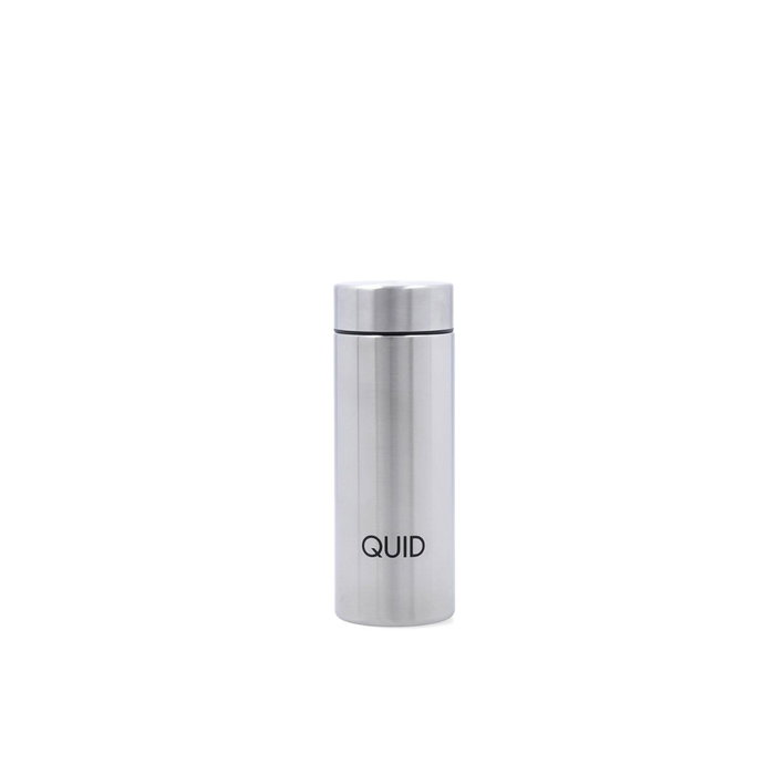 Quid Xylon Thermos en Acier Inoxydable 0,20 L (12 Unités) - Double Paroi, Thermique Chaud/Froid 12h, Transportable, Sans BPA Quid Xylon Thermos en Acier Inoxydable 0,20 L (12 Unités) - Double Paroi, Thermique Chaud/Froid 12h, Transportable, Sans BPA