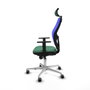 Piqueras y Crespo Chaise de Bureau Jorquera 1D086G2 Vert émeraude