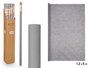 KINVARA Nappe jetable 1,2x5m Gris