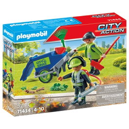 PLAYMOBIL Équipe de Nettoyage Urbain 71434