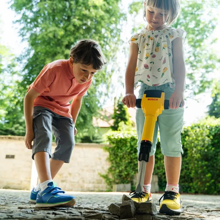 Bosch - Klein 8405 - Marteau-piqueur jouet avec son, lumière et mouvement - Reproduction fidèle - Jouet d'imitation pour enfant dès 3 ans