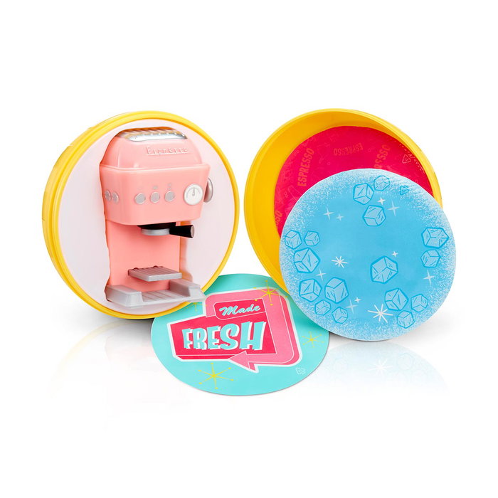 Miniverse Mini Electroménagers de Collection, Mini-Jouets Fonctionnels, Coffret Café Jus et Soda, Référence 505600, MGA