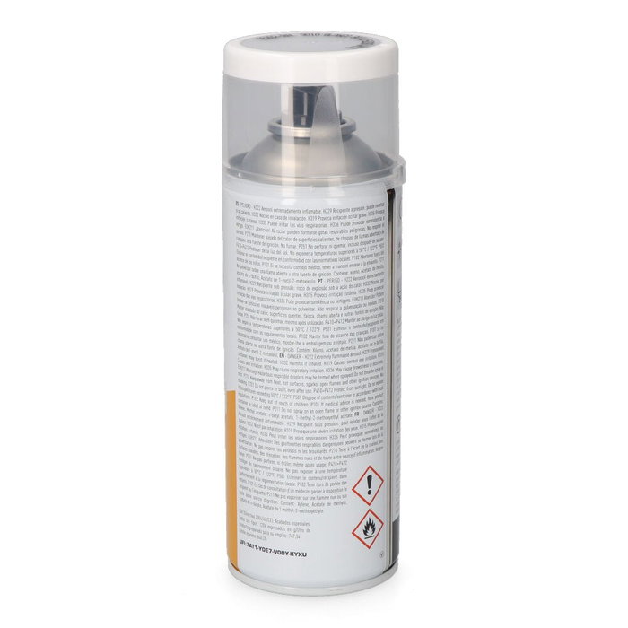 Koma Tools Peinture acrylique en spray blanc brillant RAL 9010, 300 ml