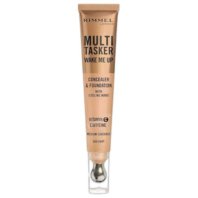 Rimmel London Multi-Tasker Wake Me Up Correcteur et Base de Maquillage Light