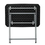 Table Piable Lifetime Noir Acier Plastique 75 x 50,5 x 66 cm