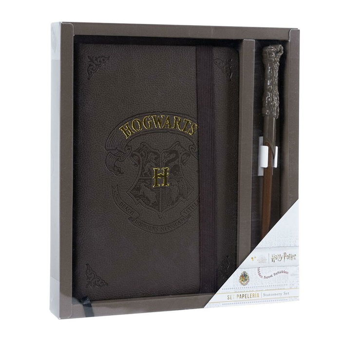 Ensemble de Papeterie Harry Potter Marron Ensemble de Papeterie Harry Potter Marron