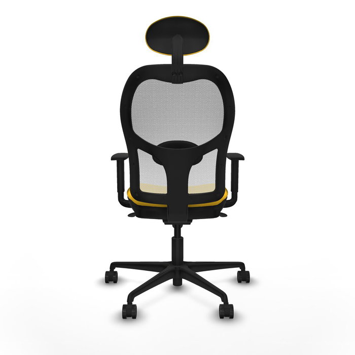 Piqueras y Crespo Chaise de Bureau 1D036N1 Jaune