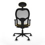 Piqueras y Crespo Chaise de Bureau 1D036N1 Jaune