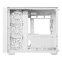 Deepcool CG530U 4F Boîtier PC Moyen Tour Blanc avec Verre Trempé Incurvé et 4 Ventilateurs ARGB