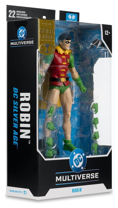 McFarlane Toys DC Multiverse Robin (Silver Age) Gold Label 17 cm