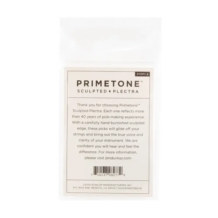 Dunlop Primetone Semi Round Smooth 1,5 mm (Pack de 12)