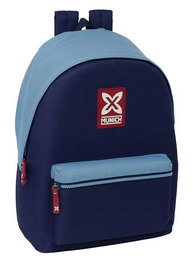 Safta Munich Royal - Sac à dos double pour ordinateur portable 15,6" avec port de charge USB - 31x44x18 cm