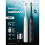 Philips Sonicare Série 5500 HX7119/01 - Double manche, Blanc et noir