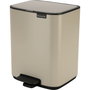 Brabantia Bo Poubelle à Pédale 7L Beige