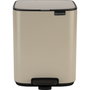 Brabantia Bo Poubelle à Pédale 7L Beige