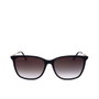 Lacoste L6016S 001 Lunettes de Soleil Femme Acétate Rectangulaire UV400 Catégorie 3 140 mm