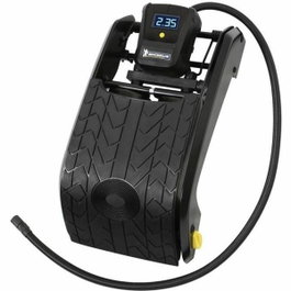 Michelin Pompe à Pied Double Piston avec Manomètre Digital Noir