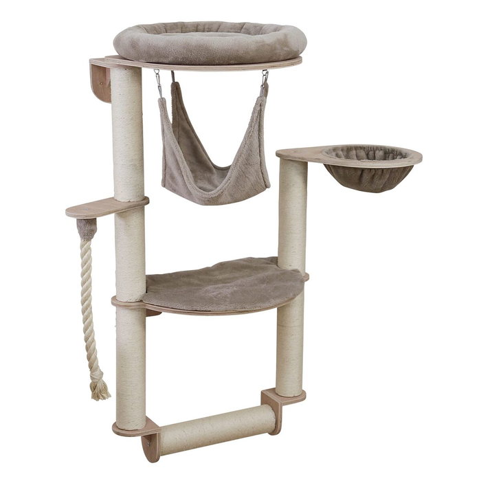 Kerbl Arbre à chat mural Dolomit Grappa Pro Taupe