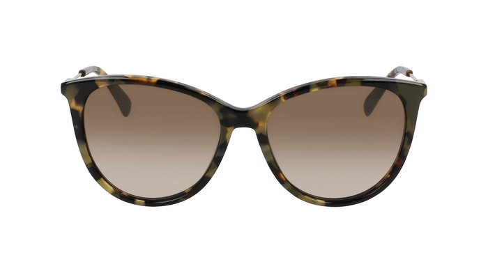 Longchamp LO746S-5516320 Lunettes de soleil Marron/Vert