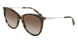 Longchamp LO746S-5516320 Lunettes de soleil Marron/Vert