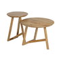 Table d'appoint Naturel 40 x 40 x 55 cm
