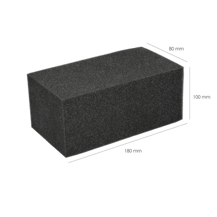 MAURER Éponge de finition 180 x 100 x 80 mm MAURER Éponge de finition 180 x 100 x 80 mm