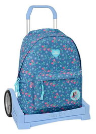 Safta Moch 775+ Carro Evolution Frozen, valise à roulettes pour enfant 31 x 43 x 13 cm, thème La Reine des Neiges