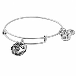 Alex And Ani Pulsera Sirena A17EB74RS, 20cm, Gris