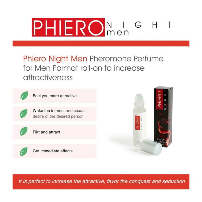 Phiero Night Man Parfum de phéromone pour hommes 10 ml
