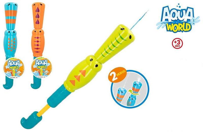 Color Baby - Lanzador de agua Aqua World - Lanceur d'eau jouet - Modèles assortis - En plastique - Pour enfants dès 36 mois