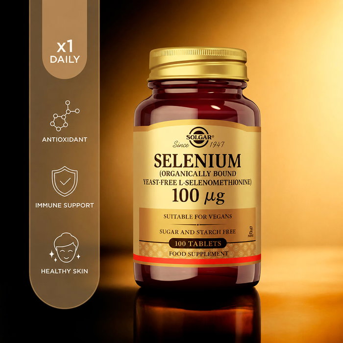 Solgar Sélénium 100 µg 100 comprimés Solgar Sélénium 100 µg 100 comprimés