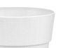 Stefanplast Maceta Ethica Blanc Plastique 20 cm avec Réserve d'Eau (Set de 12)