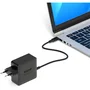 Port Designs GaN2 - Alimentation secteur USB-C 65W pour PC portable, MacBook, tablette et smartphone - Noir - 1,5 m