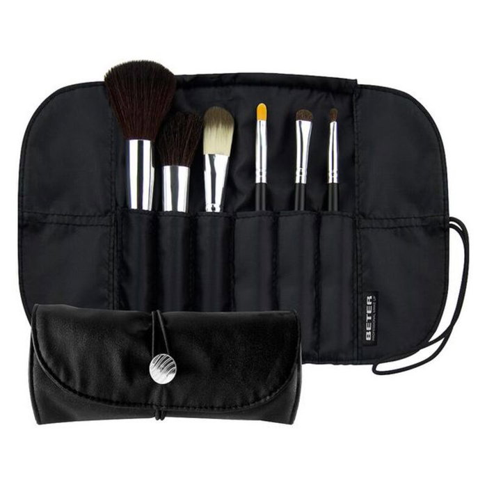 Beter Trousse à Pinceaux de Maquillage Professionnelle avec 6 Pinceaux Beter Trousse à Pinceaux de Maquillage Professionnelle avec 6 Pinceaux