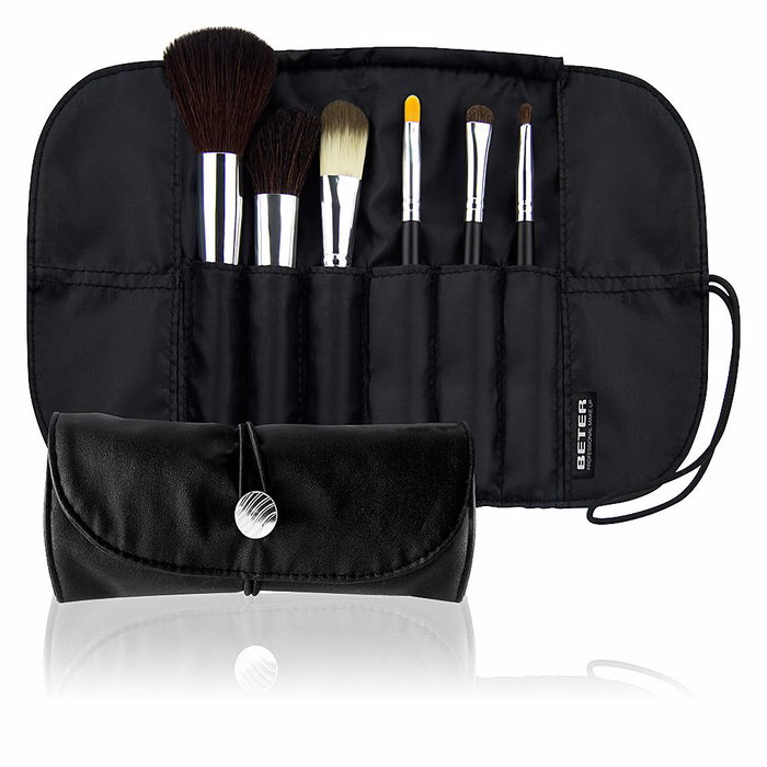 Beter Trousse à Pinceaux de Maquillage Professionnelle avec 6 Pinceaux Beter Trousse à Pinceaux de Maquillage Professionnelle avec 6 Pinceaux