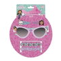 Casa de Gabby - Lunettes de soleil et coffret de maquillage pour enfants 2-8 ans - Version multilingue - Rose