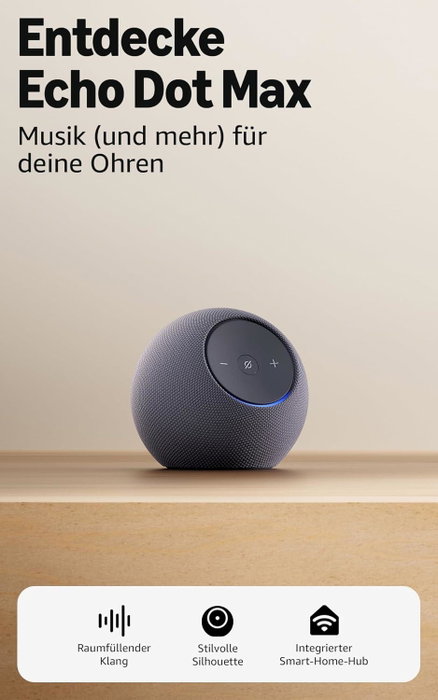 Amazon Echo Dot Max 2025 - Graphite