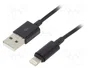 GEMBIRD Câble USB 2.0 Cablexpert USB A vers Apple Lightning, 2m
