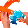 MATTEL HOT WHEELS Circuit Track Creator Motorisé avec Propulseur et Voiture 1:64 - Piste Modulable à Construire (3+ Designs) - Jouet Enfant +6 Ans