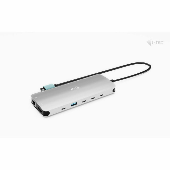 Hub USB i-Tec C31NANOTRIPLEDOCKPD Gris