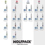 WOLFPACK LINEA PROFESIONAL Embout pour vis long Maurer Torx T-25