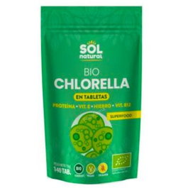 SOL NATURAL Chlorella bio 140 comprimés