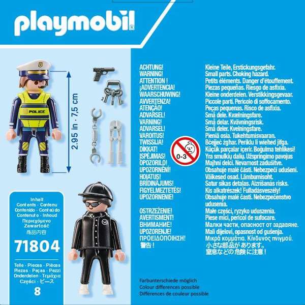 Playmobil Action Heroes Police et Voleur