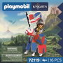 Playmobil Chevalier Lion 72119 avec cheval et accessoires