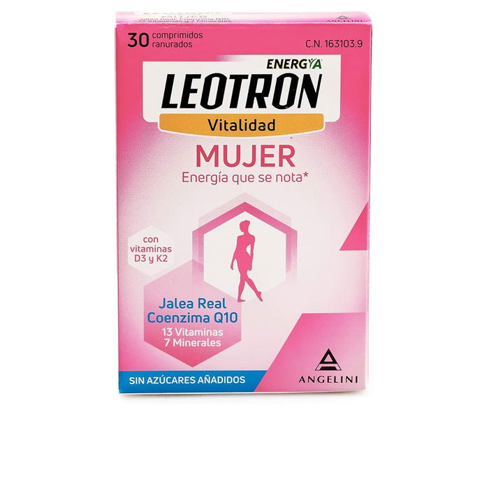LEOTRON ENERGY WOMAN Comprimés 30 unités, Vitamines D3 K2, Coenzyme Q10, Minéraux LEOTRON ENERGY WOMAN Comprimés 30 unités, Vitamines D3 K2, Coenzyme Q10, Minéraux