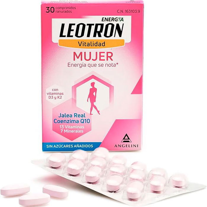LEOTRON ENERGY WOMAN Comprimés 30 unités, Vitamines D3 K2, Coenzyme Q10, Minéraux LEOTRON ENERGY WOMAN Comprimés 30 unités, Vitamines D3 K2, Coenzyme Q10, Minéraux